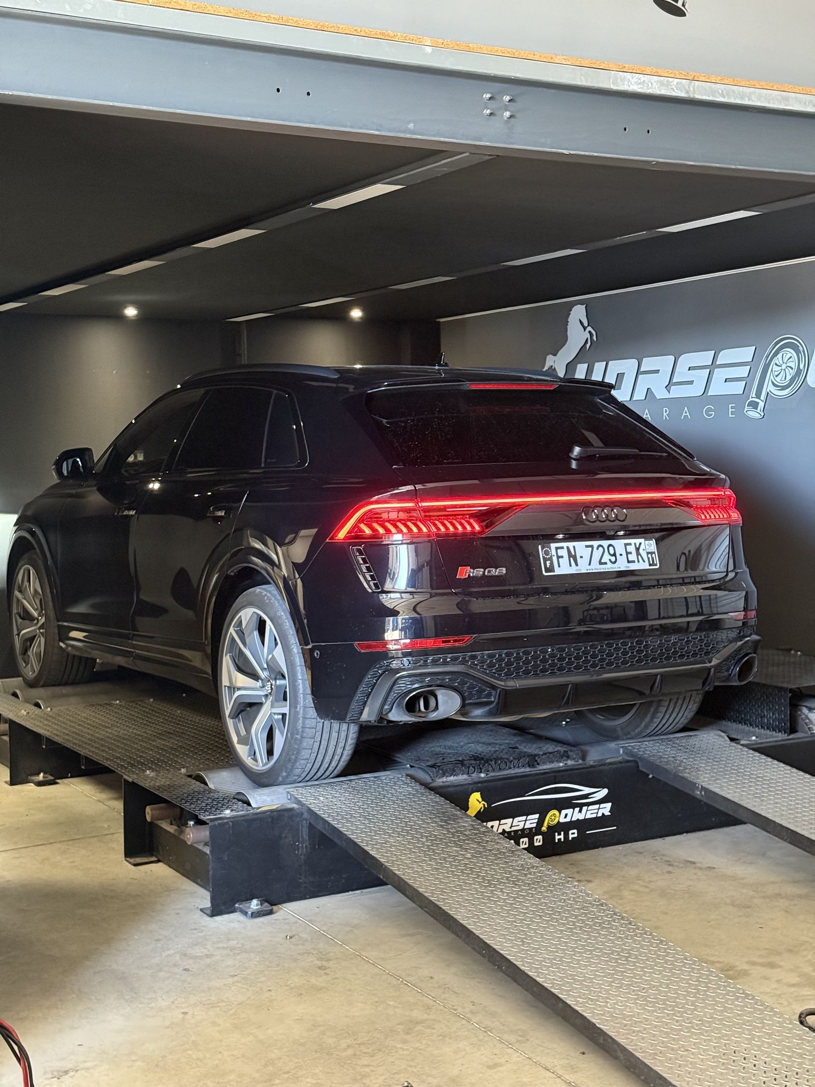 Audi RS Q8 - Banc de puissance