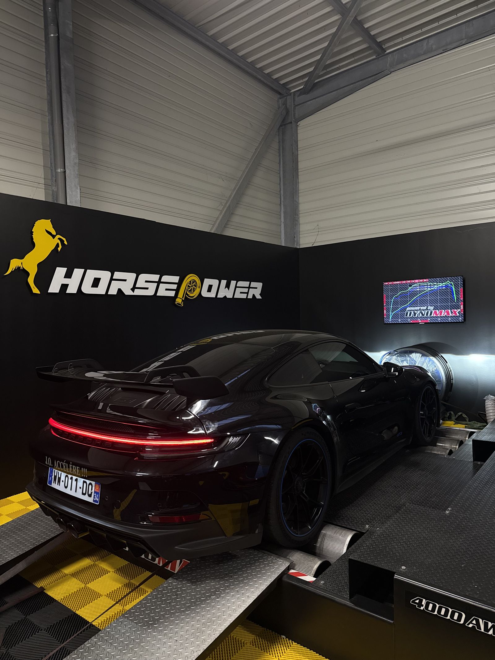 Porsche 911 Turbo S - Dyno