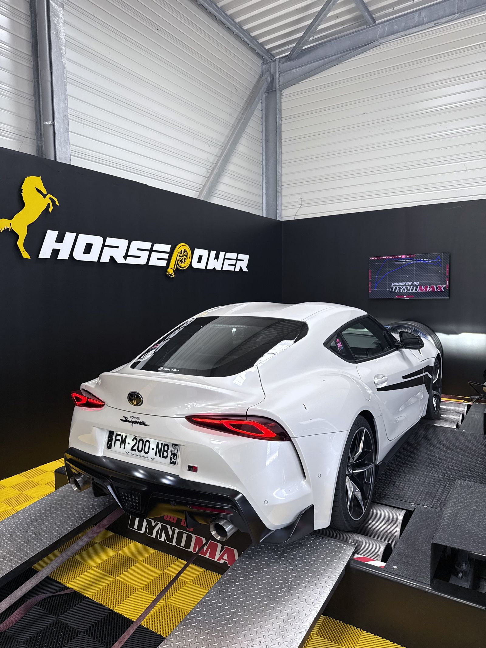 Toyota Supra - Test puissance